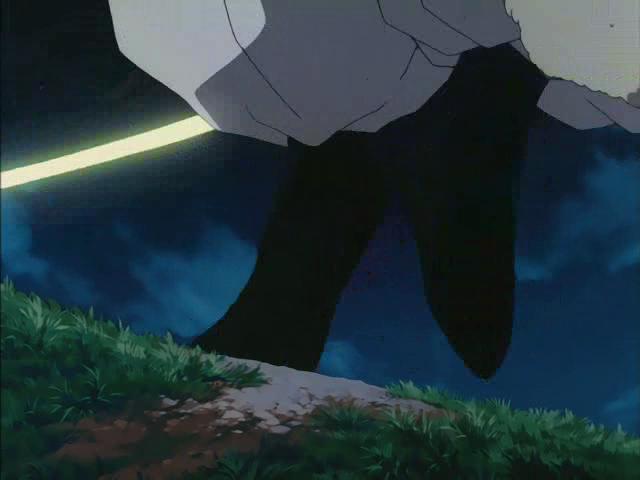 Otaku Gallery  / Anime e Manga / Inu-Yasha / Screen Shots / Episodi / 005 - Sesshomaru, il glaciale principe dei demoni / 017.jpg